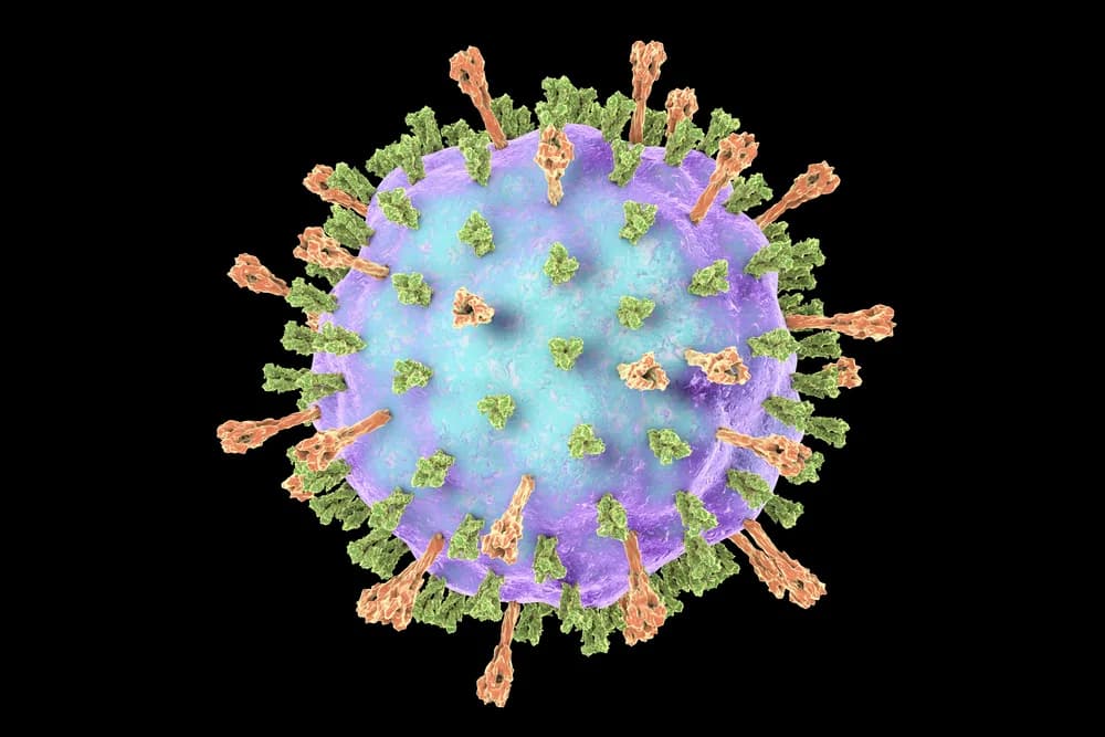 Illustration representing Mumps